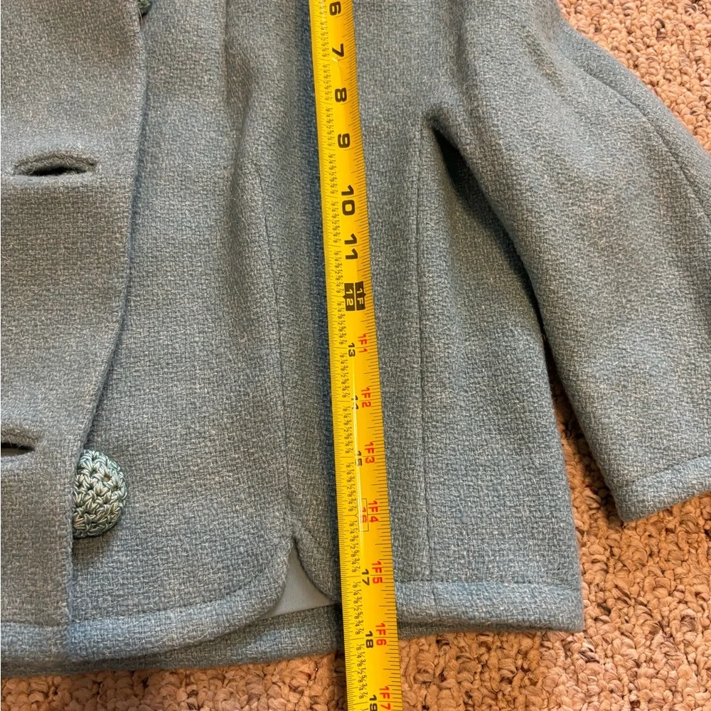 Vintage baby blue skirt suit - Picture 14 of 16